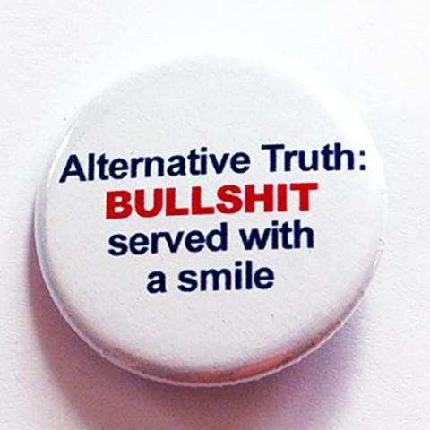 Alternative Truth Pin - Kelly's Handmade