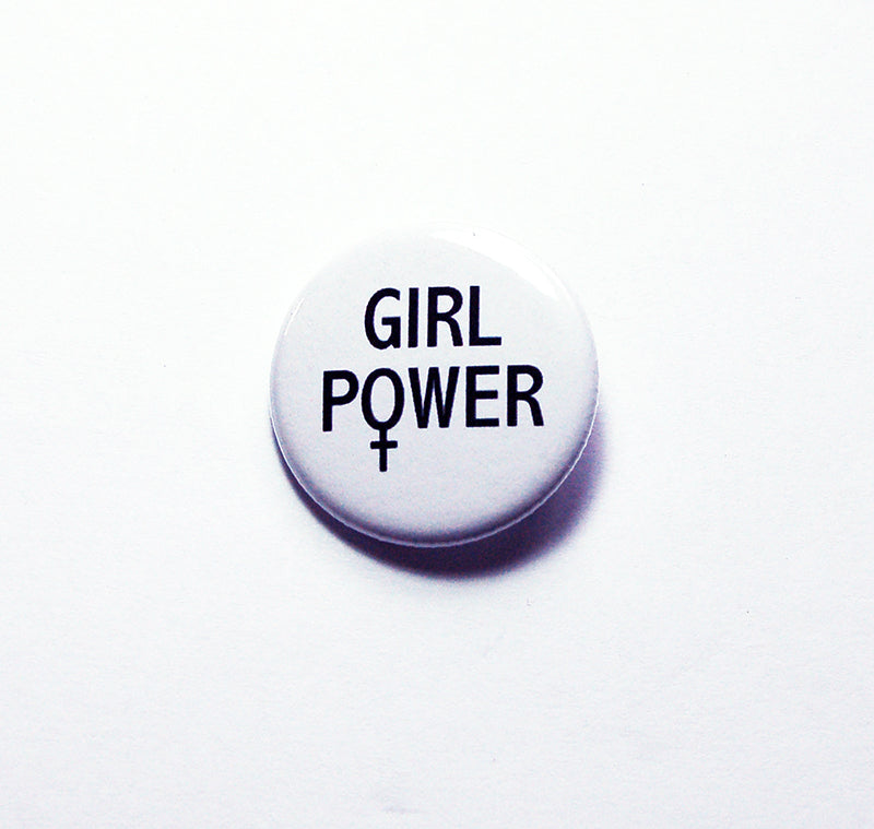 Girl Power Pin - Kelly's Handmade