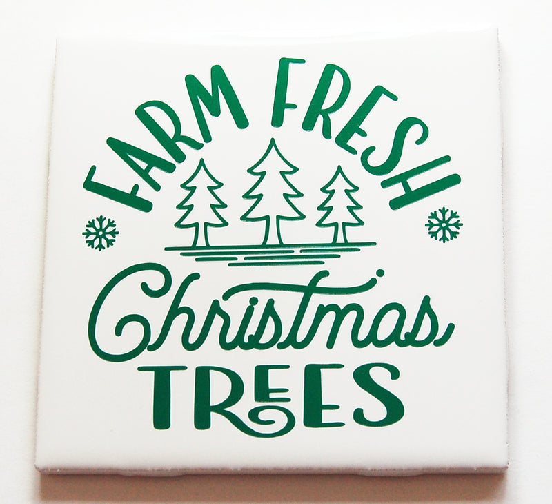 Farm Fresh Christmas Trees Sign - Kelly's Handmade