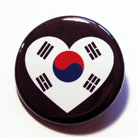 South Korea Pin - Kelly's Handmade