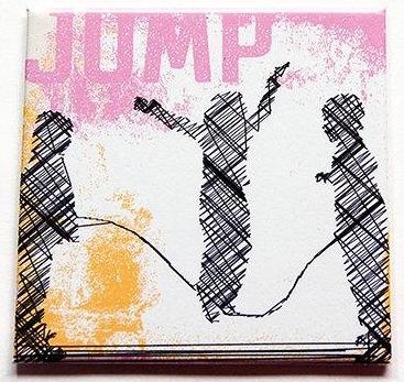 Jump Rope Skipping Magnet - Kelly's Handmade