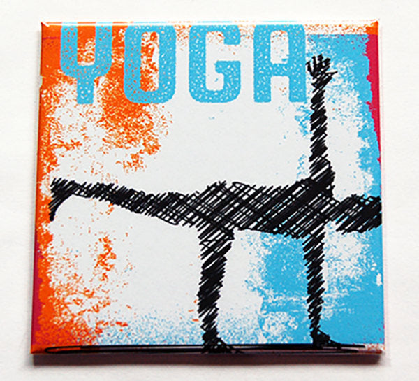 Yoga Magnet #2 - Kelly's Handmade