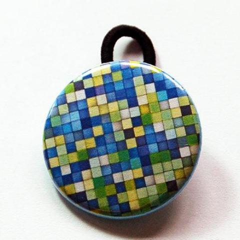 Mosaic Ponytail Holder - Available in 4 Colors - Kelly's Handmade