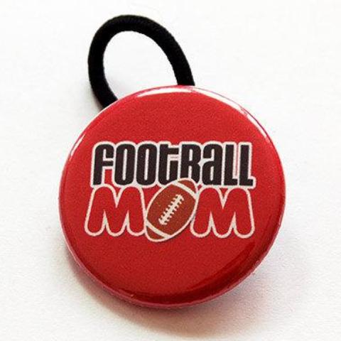 Football Mom Ponytail Holder - Kelly's Handmade