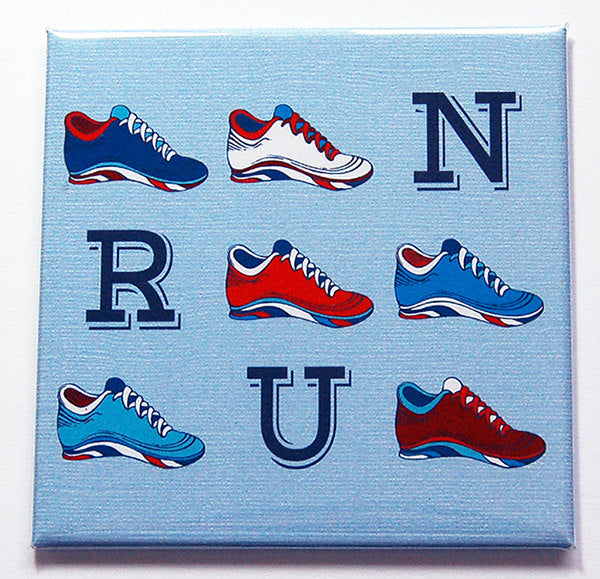 Running Shoe Magnet - Kelly's Handmade