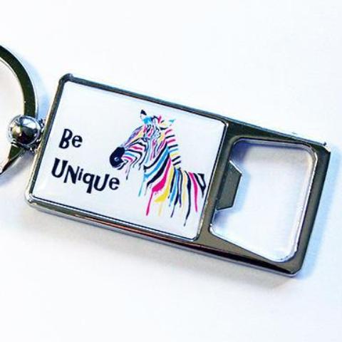 Be Unique Keychain Bottle Opener - Kelly's Handmade
