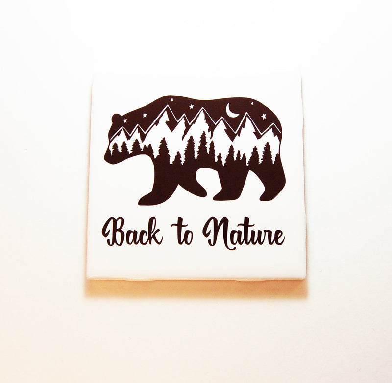 Back to Nature Bear Sign In Brown - Kelly's Handmade
