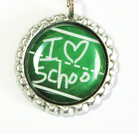 I Love School Teacher Bookmark - Kelly's Handmade
