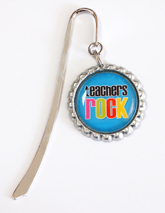 Teachers Rock Bookmark - Kelly's Handmade