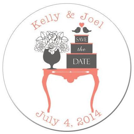 Classic Save the Date Magnet - Kelly's Handmade