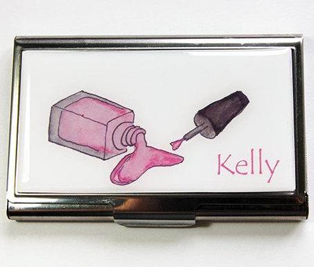 Manicurist Business Card Case - Kelly's Handmade