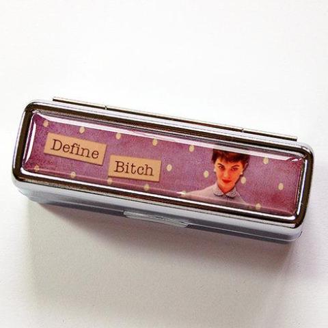Define Bitch Lipstick Case - Kelly's Handmade