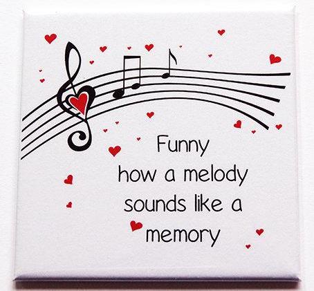 Melody Sounds Like A Memory Magnet - Kelly's Handmade