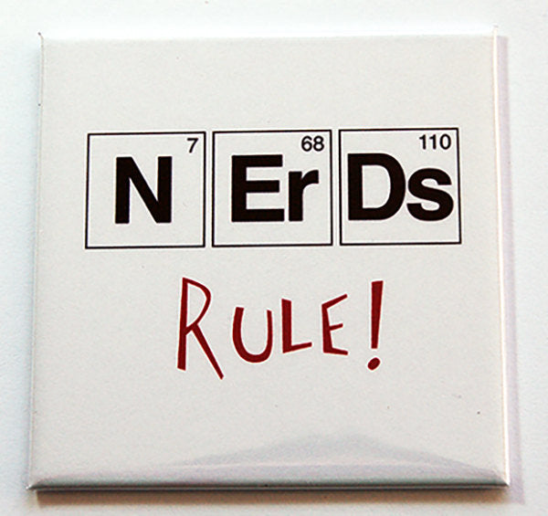 Nerds Rule Magnet – Kelly's Handmade