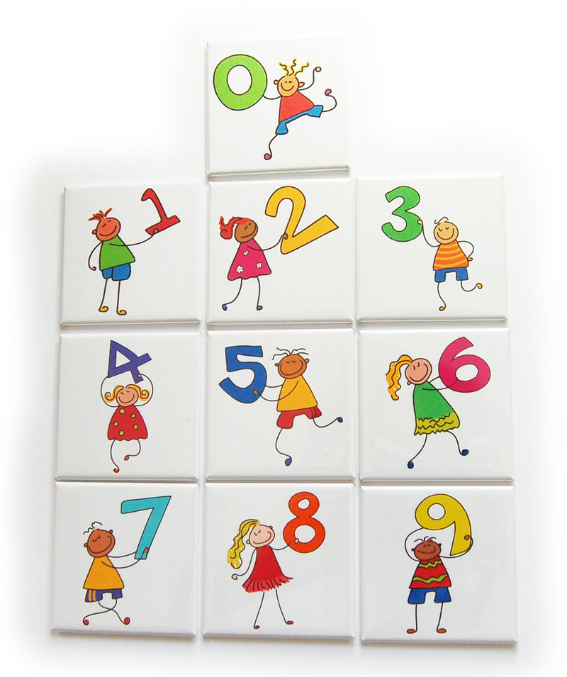 Learning to Count - Set of Ten Magnets - Kelly's Handmade