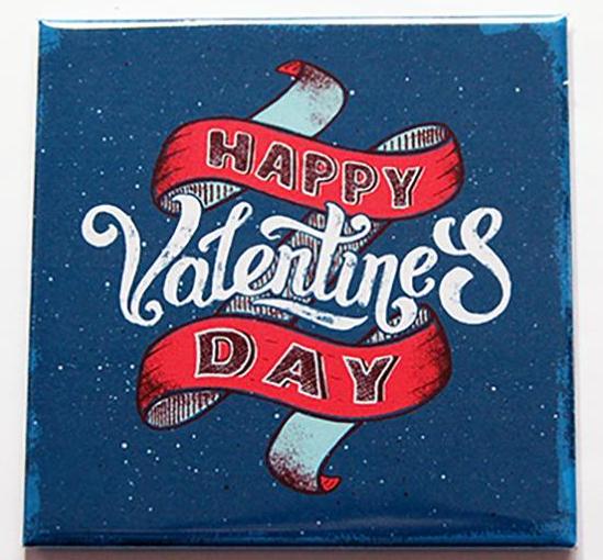 Happy Valentine's Day Magnet - Kelly's Handmade
