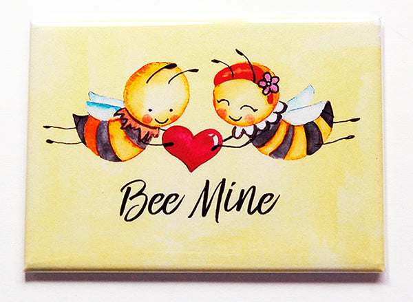 Bee Mine Magnet - Kelly's Handmade