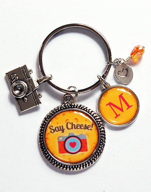 Say Cheese Photography Keychain - Kelly's Handmade