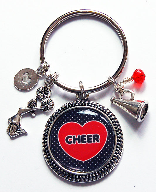 Cheerleader Keychain - Kelly's Handmade