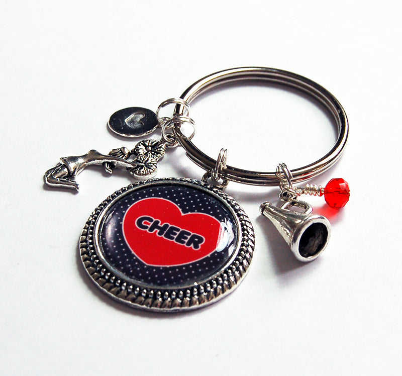 Cheerleader Keychain - Kelly's Handmade