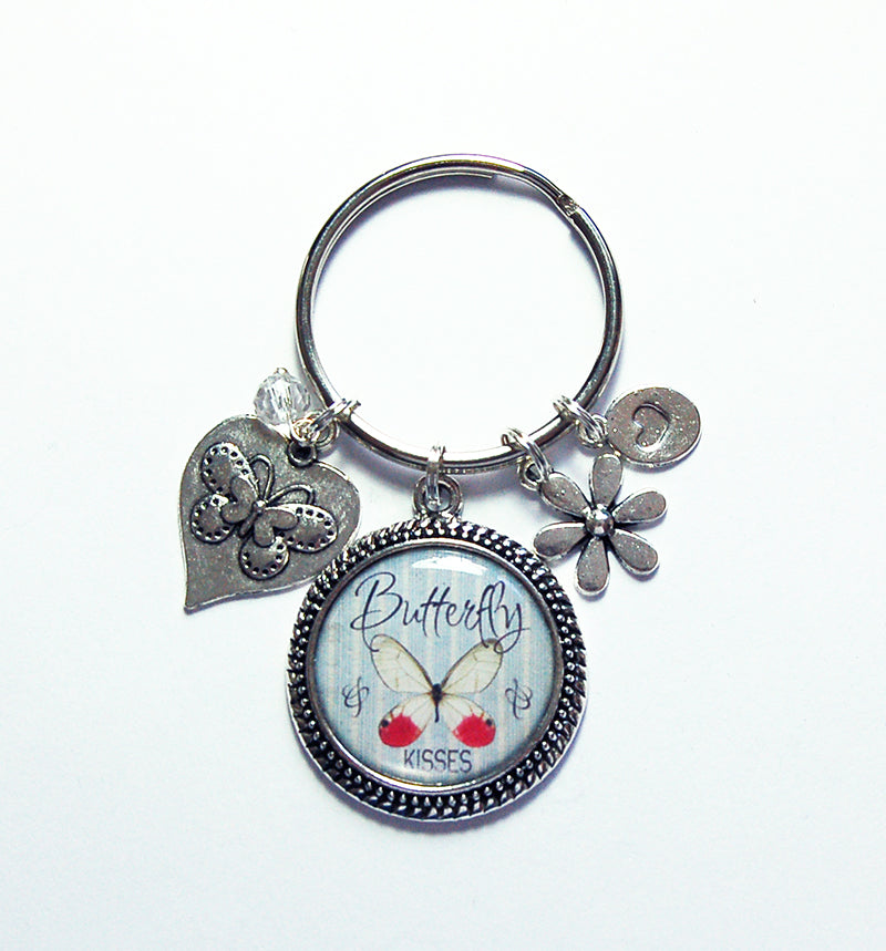 Butterfly Kisses Keychain - Kelly's Handmade