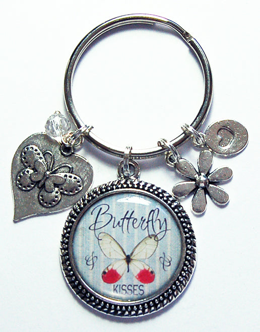 Butterfly Kisses Keychain - Kelly's Handmade