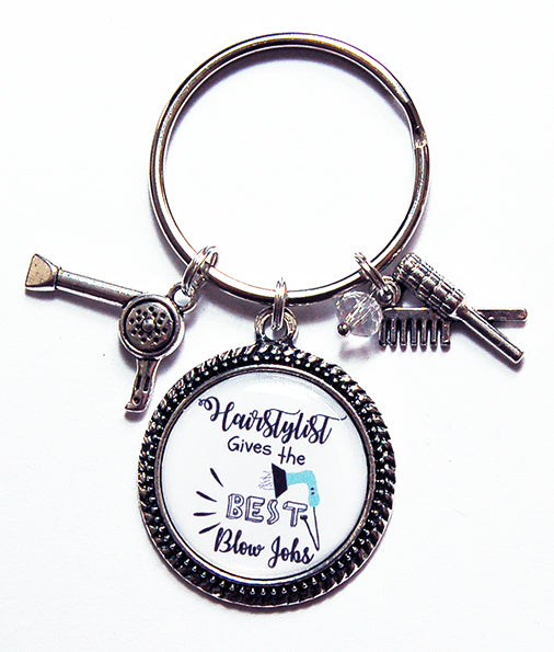 Hairstylist Funny Keychain - Kelly's Handmade