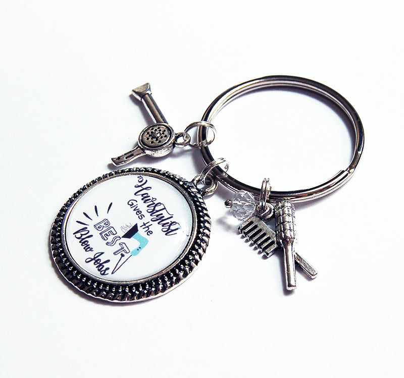 Hairstylist Funny Keychain - Kelly's Handmade