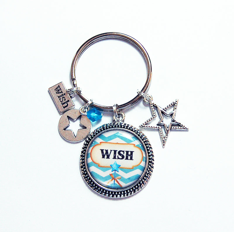 Wish Upon Stars Keychain - Kelly's Handmade