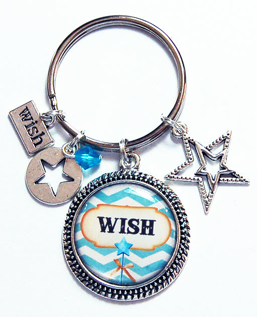 Wish Upon Stars Keychain - Kelly's Handmade