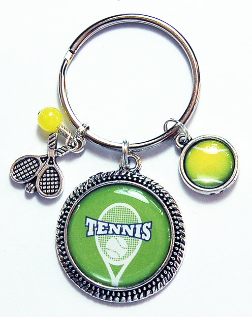 Tennis Player Keychain - Kelly's Handmade