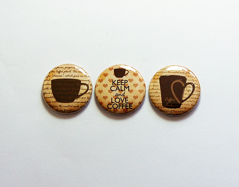 Coffee Lover Magnet Trio - Kelly's Handmade