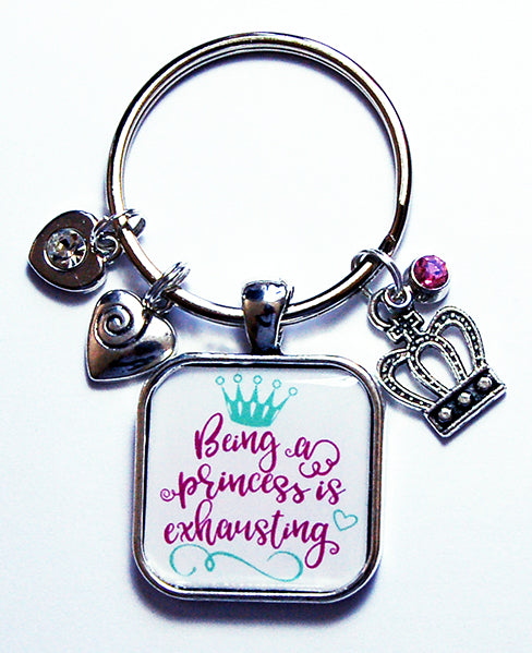 Being A Princess Keychain - Kelly's Handmade