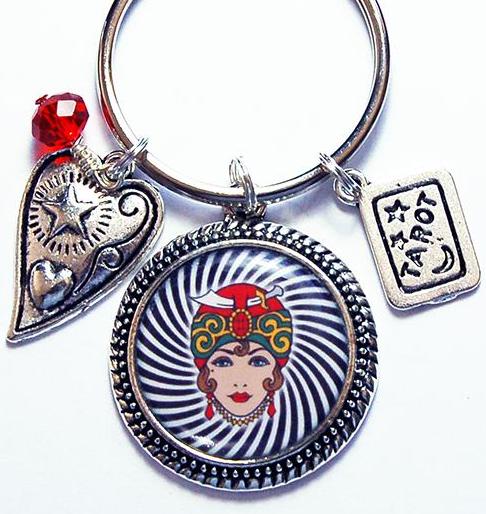 Fortune Teller Keychain - Kelly's Handmade