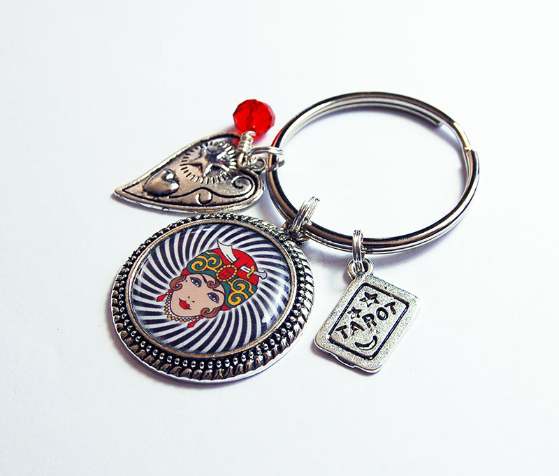 Fortune Teller Keychain - Kelly's Handmade