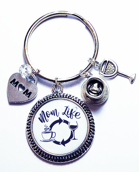 Mom Life Keychain - Kelly's Handmade