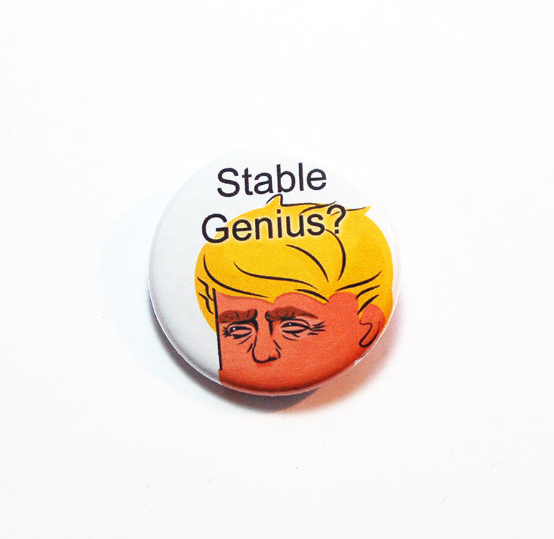 Stable Genius? Pin - Kelly's Handmade
