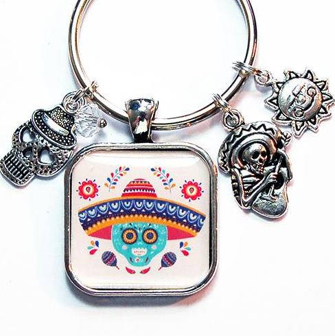 Mexico Sombrero Keychain - Kelly's Handmade
