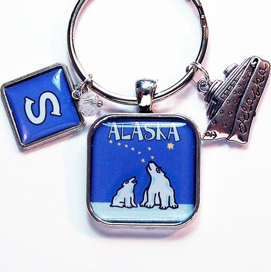 Alaska Cruise Keychain - Kelly's Handmade