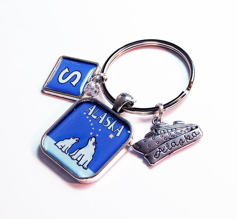 Alaska Cruise Keychain - Kelly's Handmade