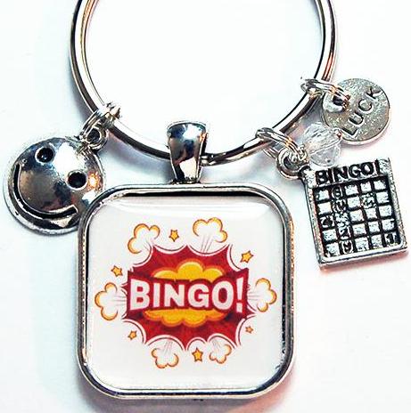 Bingo Keychain - Kelly's Handmade