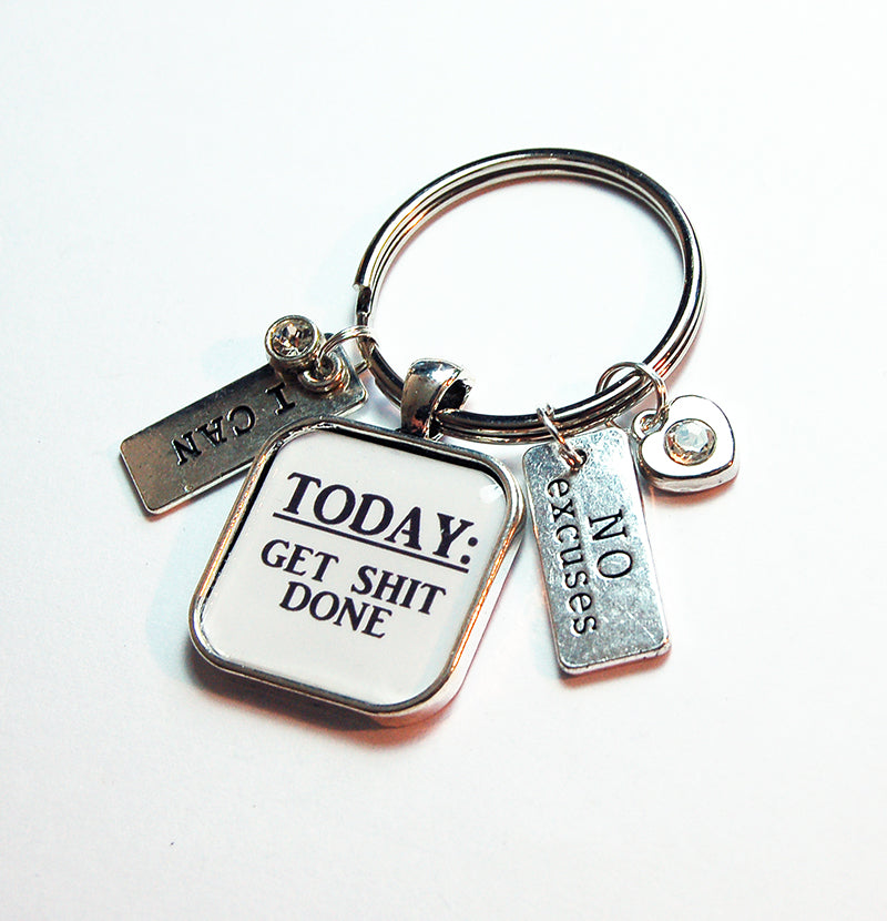 Get Shit Done Keychain - Kelly's Handmade