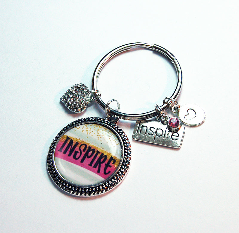 Inspire Keychain - Kelly's Handmade