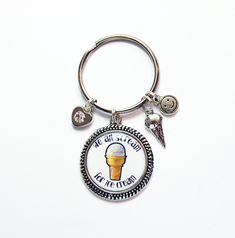 Ice Cream Keychain - Kelly's Handmade