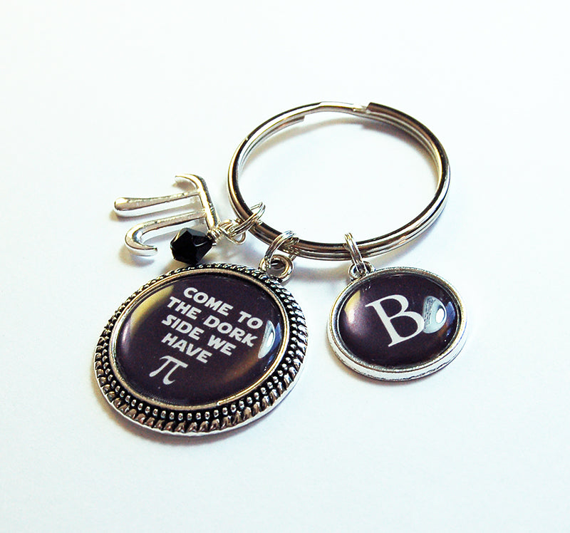We Have Pi Monogram Keychain - Kelly's Handmade