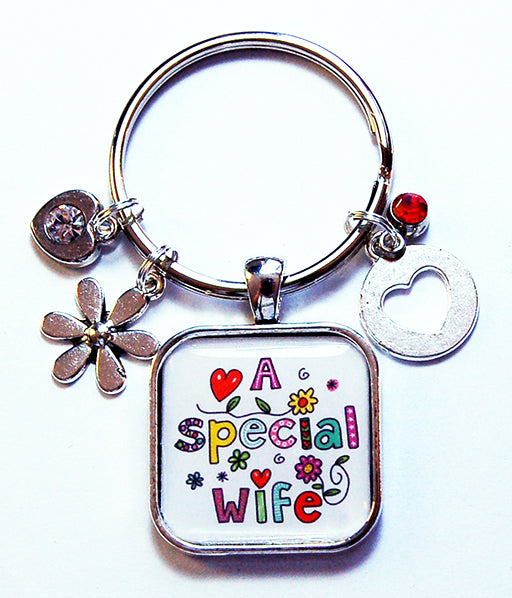 A Special Wife Keychain - Kelly's Handmade
