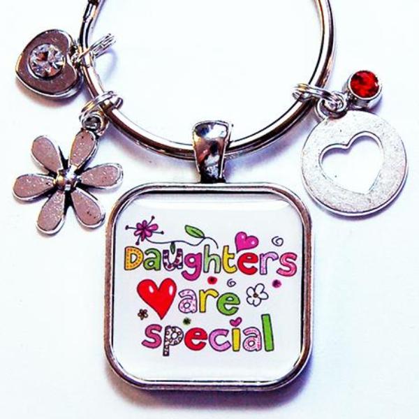 Daughters Are Special Keychain - Kelly's Handmade