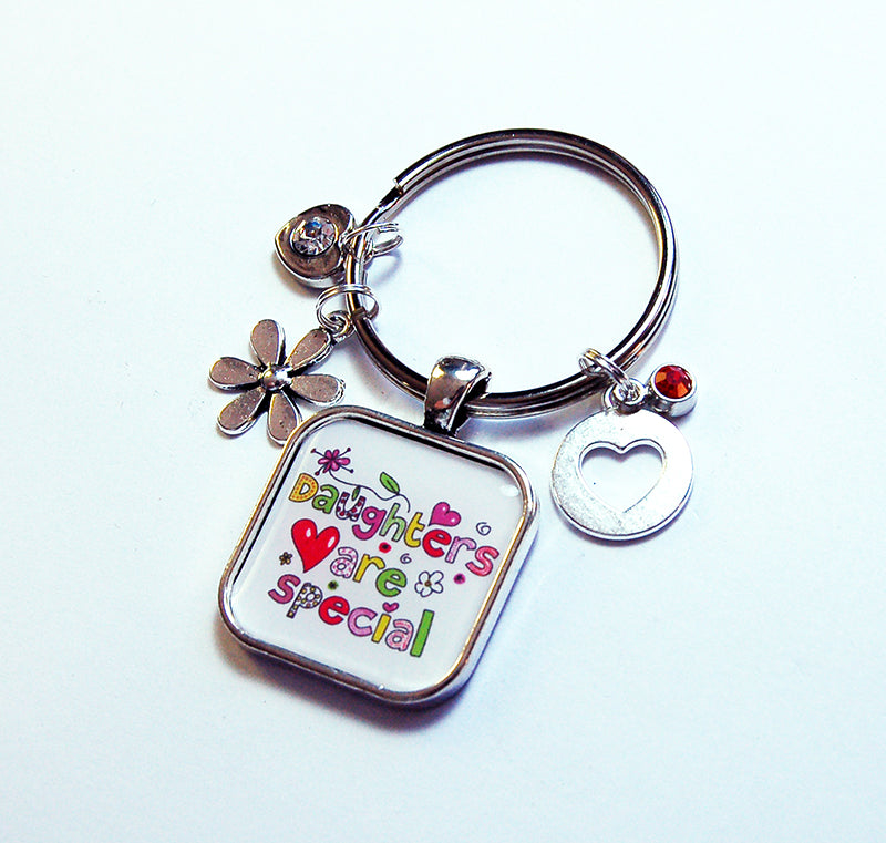 Daughters Are Special Keychain - Kelly's Handmade
