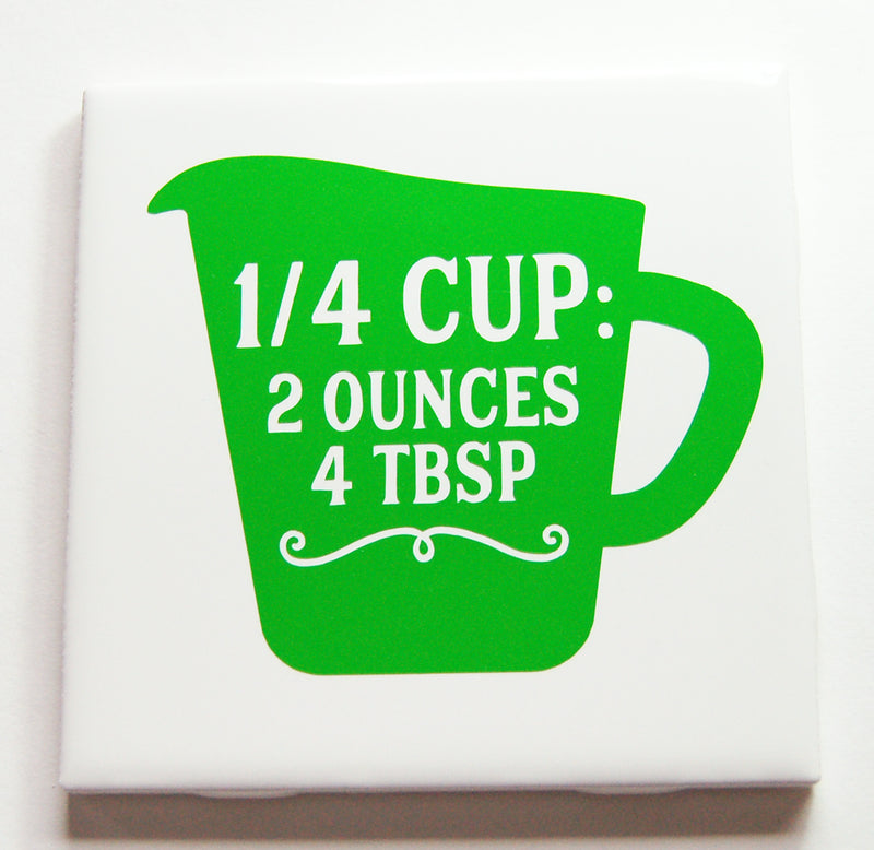 Quarter Cup Measuring Cup Sign - Kelly's Handmade
