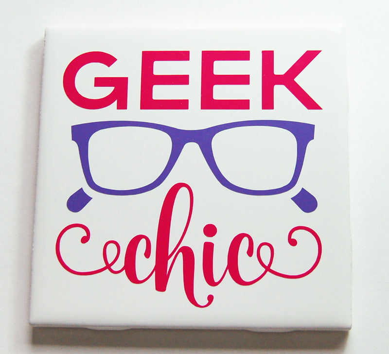 Geek Chic Sign In Pink & Purple - Kelly's Handmade